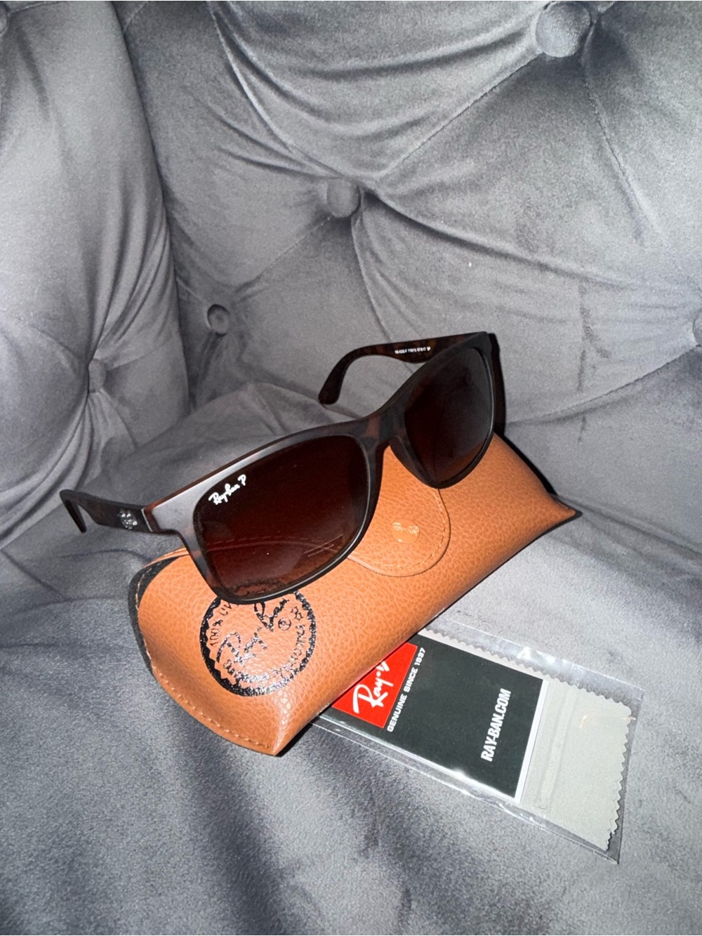 NEW Ray-Ban Unisex RB4181 Non-Polarized Sunglasses - Picture 5 of 17